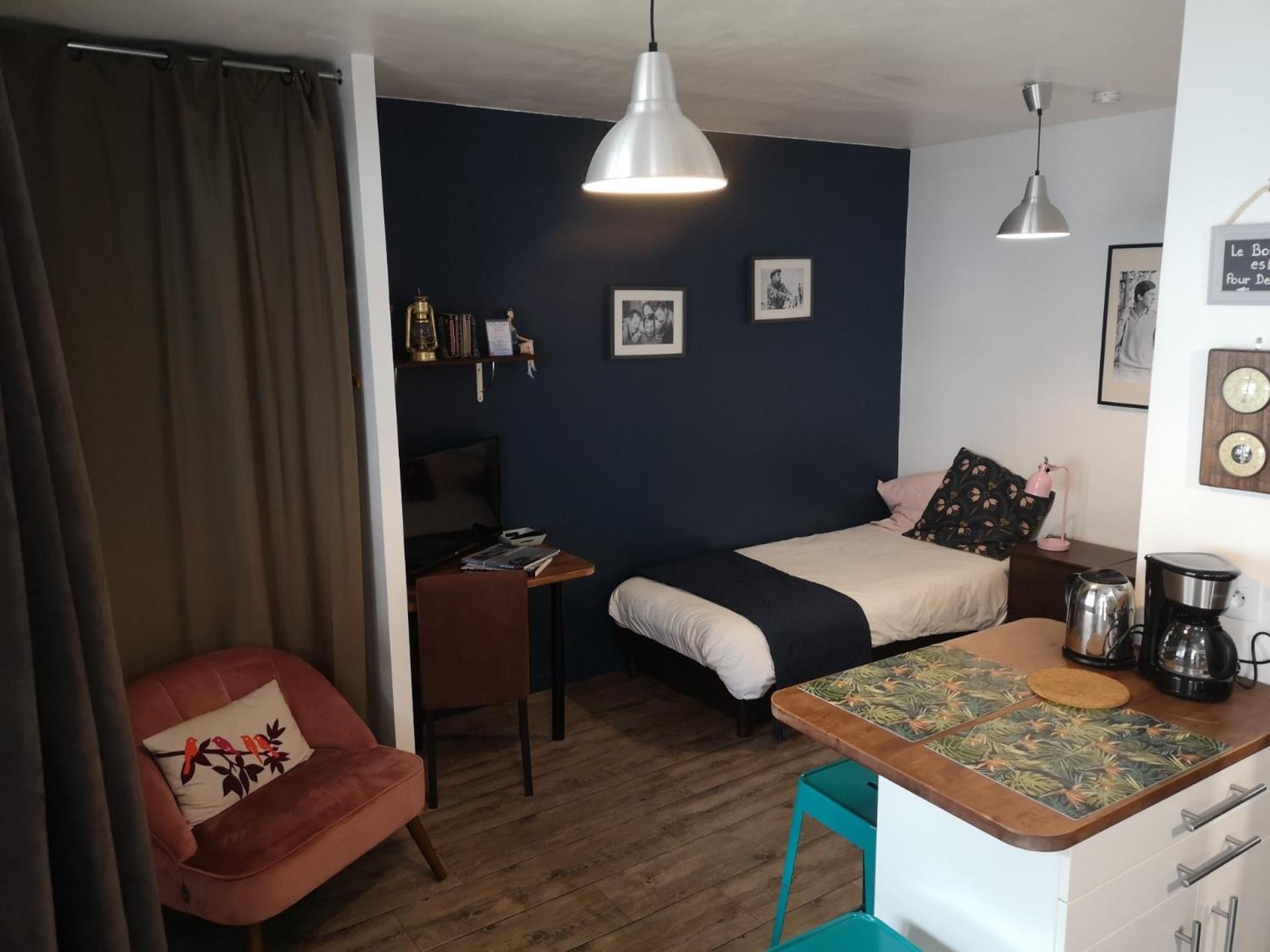 La Compagnie Des 5 Mondes Apartment Saint-Nazaire  Bilik gambar